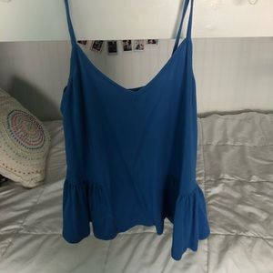 Dark Blue Summer Tank // Size XS/S